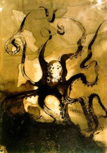 victor_hugo-octopus_with_the_initials_V_H